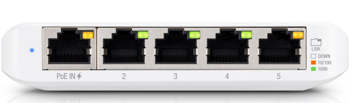 Ubiquiti Flex Mini Managed L2 Gigabit Ethernet (10/100/1000) Power Over Ethernet (PoE) White | USW-FLEX-MINI-UK Network Switch Ubiquiti