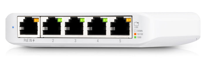 Ubiquiti Flex Mini Managed L2 Gigabit Ethernet (10/100/1000) Power Over Ethernet (PoE) White | USW-FLEX-MINI-UK Network Switch Ubiquiti