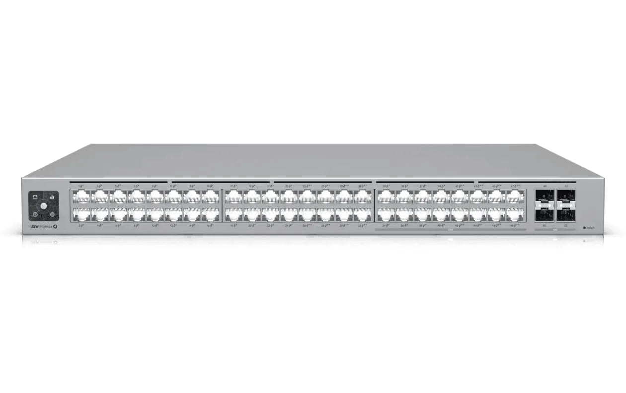 Ubiquiti UniFi Pro Max 48 PoE Network Switch - USW-Pro-Max-48-POE Network Switch Ubiquiti
