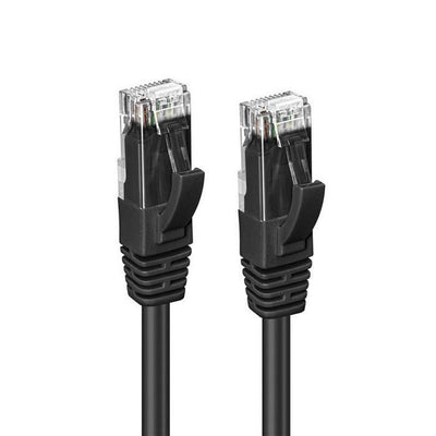 MicroConnect 3m CAT5e U/UTP Black Network Cable | UTP503S Ethernet Cable MicroConnect