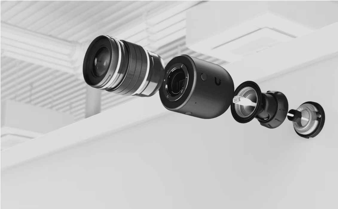 Ubiquiti AI DSLR Bullet IP Security Camera Indoor & Outdoor Ceiling/Wall/Pole | UVC-AI-DSLR-LD Security Camera Ubiquiti
