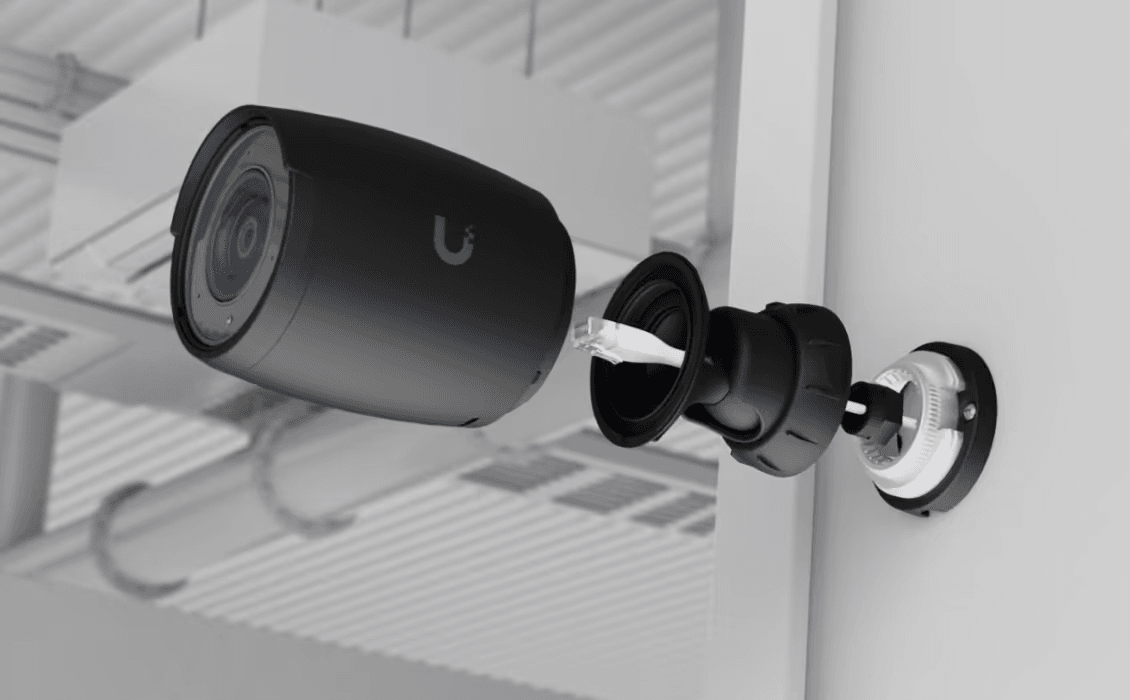 Ubiquiti UniFi AI Professional Black PoE Bullet IP Camera | UVC-AI-PRO Ubiquiti Security Camera Ubiquiti
