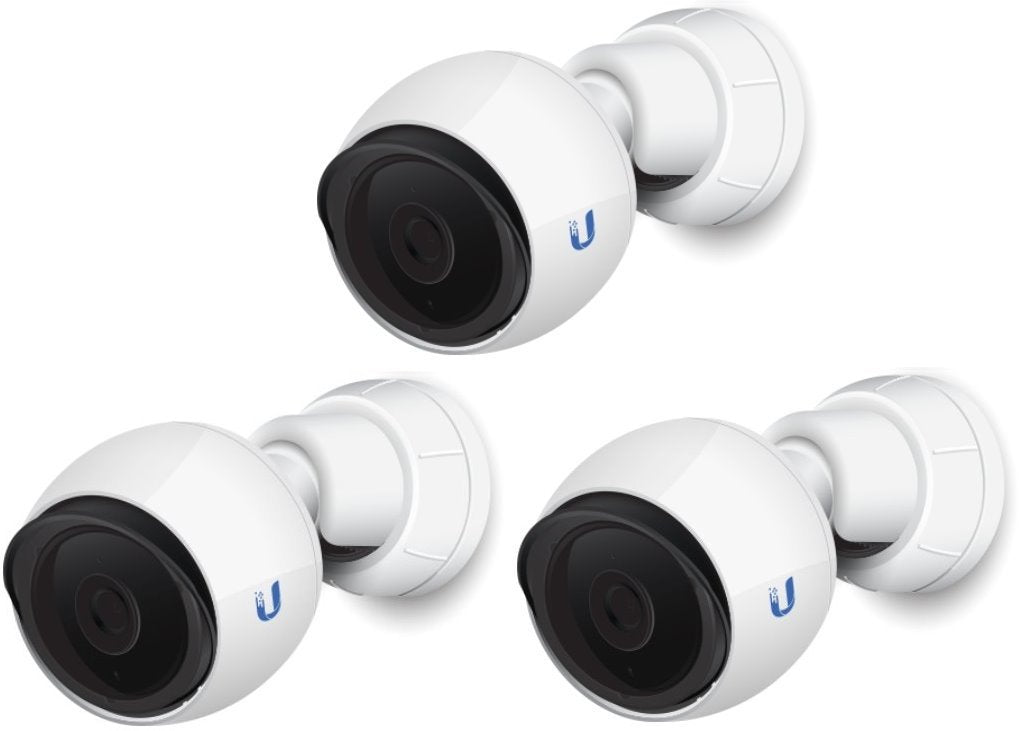 Ubiquiti UniFi Protect G4 Bullet Camera 3 Pack | UVC-G4-BULLET-3 Security Camera Ubiquiti