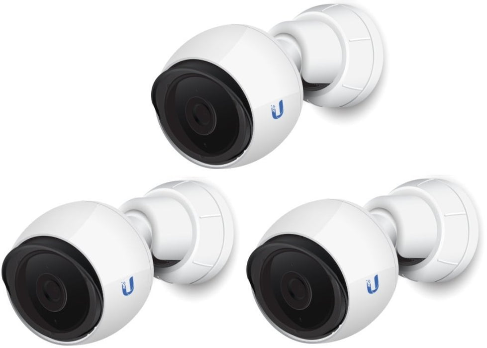 Ubiquiti UniFi Protect G4 Bullet Camera 3 Pack | UVC-G4-BULLET-3 Ubiquiti Security Camera Ubiquiti