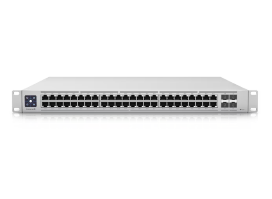 Ubiquiti Switch Enterprise 48 PoE 2.5GbE L3 Managed 4×10G SFP+ 720W | USW-Enterprise-48-PoE Ubiquiti Network Switches Ubiquiti