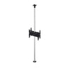 B-Tech FCUD3 Back to Back Floor to Ceiling TV Bracket with 4m Pole