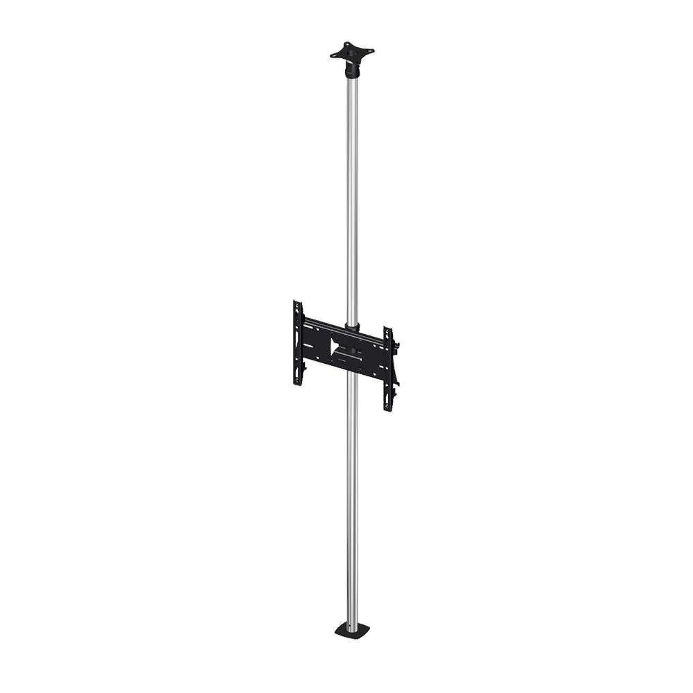 B-Tech FCUS3 Floor to Ceiling Screen Bracket with 4m Pole - Up to 57" Screen Ceiling Mount Bracket B-Tech