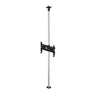 B-Tech FCUS3 Floor to Ceiling Screen Bracket with 4m Pole - Up to 57" Screen