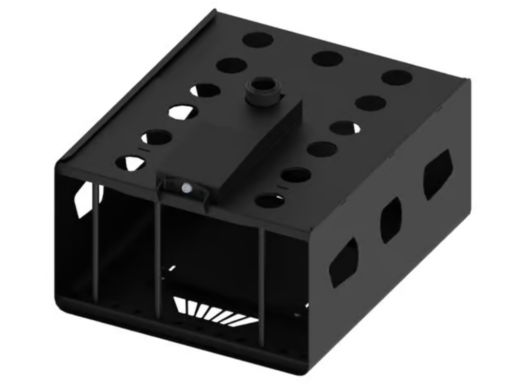 Unicol PGG 560 x 250 x 620mm Projector Guardbox - Black Projector Mount Unicol