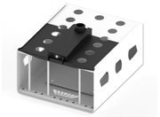 Unicol PGG 560 x 250 x 620mm Projector Guardbox - Black Projector Mount Unicol