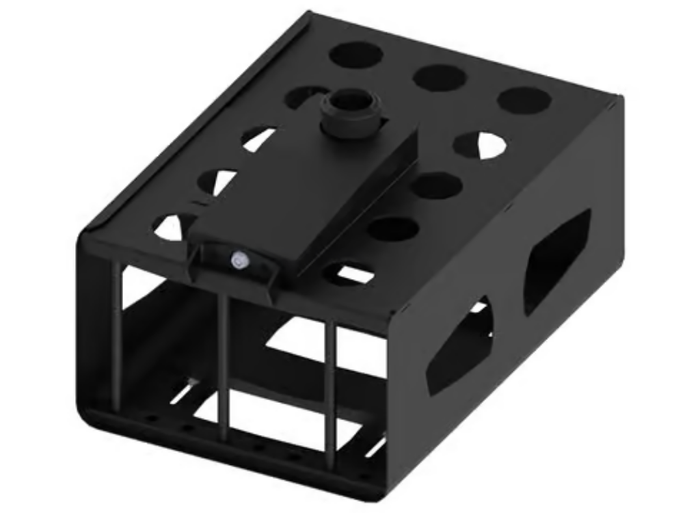 Unicol PGL 400 x 180 x 520mm Projector Guardbox - Black Projector Mount Unicol