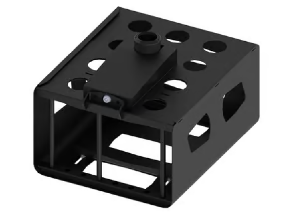Unicol PGS 400 x 180 x 430mm Projector Guardbox - Black Projector Mount Unicol