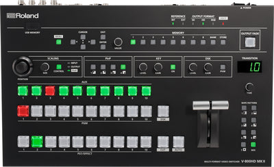 Roland MK2 HDMI Multi-Format Video Switcher | V-800HDMK2 Video Mixers Roland