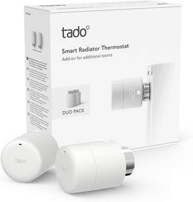 Tado° Suitable For Indoor Use Smart Radiator Thermostat - V3P-2SRT01-TC-ML Smart Home Device Tado