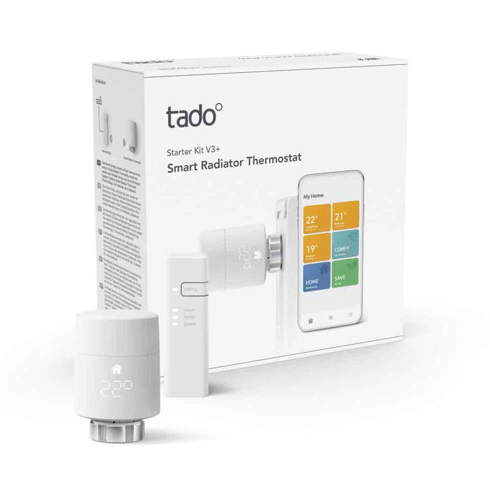 Tado° Kit - Smart Rad Thermostat (V3+) - V3P-SK-SRT01IB01-TC-ML-00