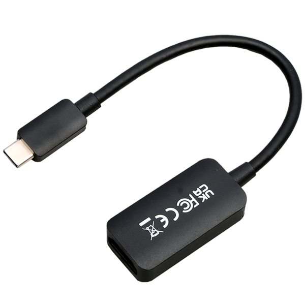 V7 USB-C Male to HDMI 2.0 Female 21.6 Gbps 4K UHD | V7USBCHDMI4K60HZ Adapter Cables V7