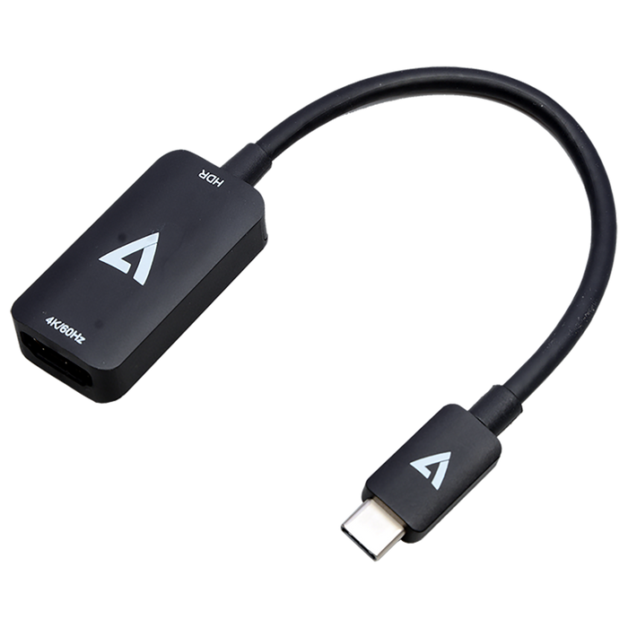 V7 USB-C Male to HDMI 2.0 Female 21.6 Gbps 4K UHD | V7USBCHDMI4K60HZ Adapter Cables V7