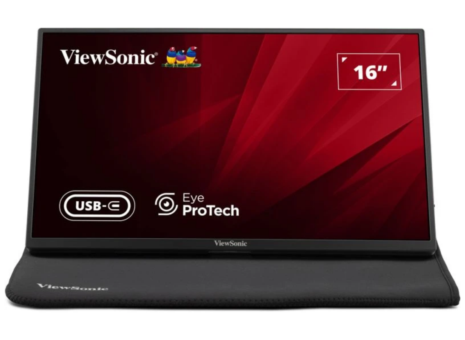 ViewSonic VA1650 16” 60Hz Full HD USB-C Lightweight Portable Monitor Portable Monitor ViewSonic