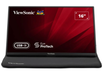ViewSonic VA1650 16” 60Hz Full HD USB-C Lightweight Portable Monitor Portable Monitor ViewSonic