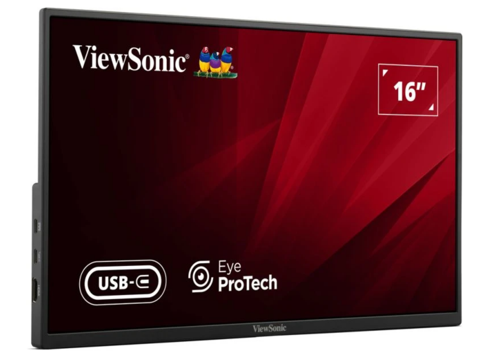 ViewSonic VA1650 16” 60Hz Full HD USB-C Lightweight Portable Monitor Portable Monitor ViewSonic