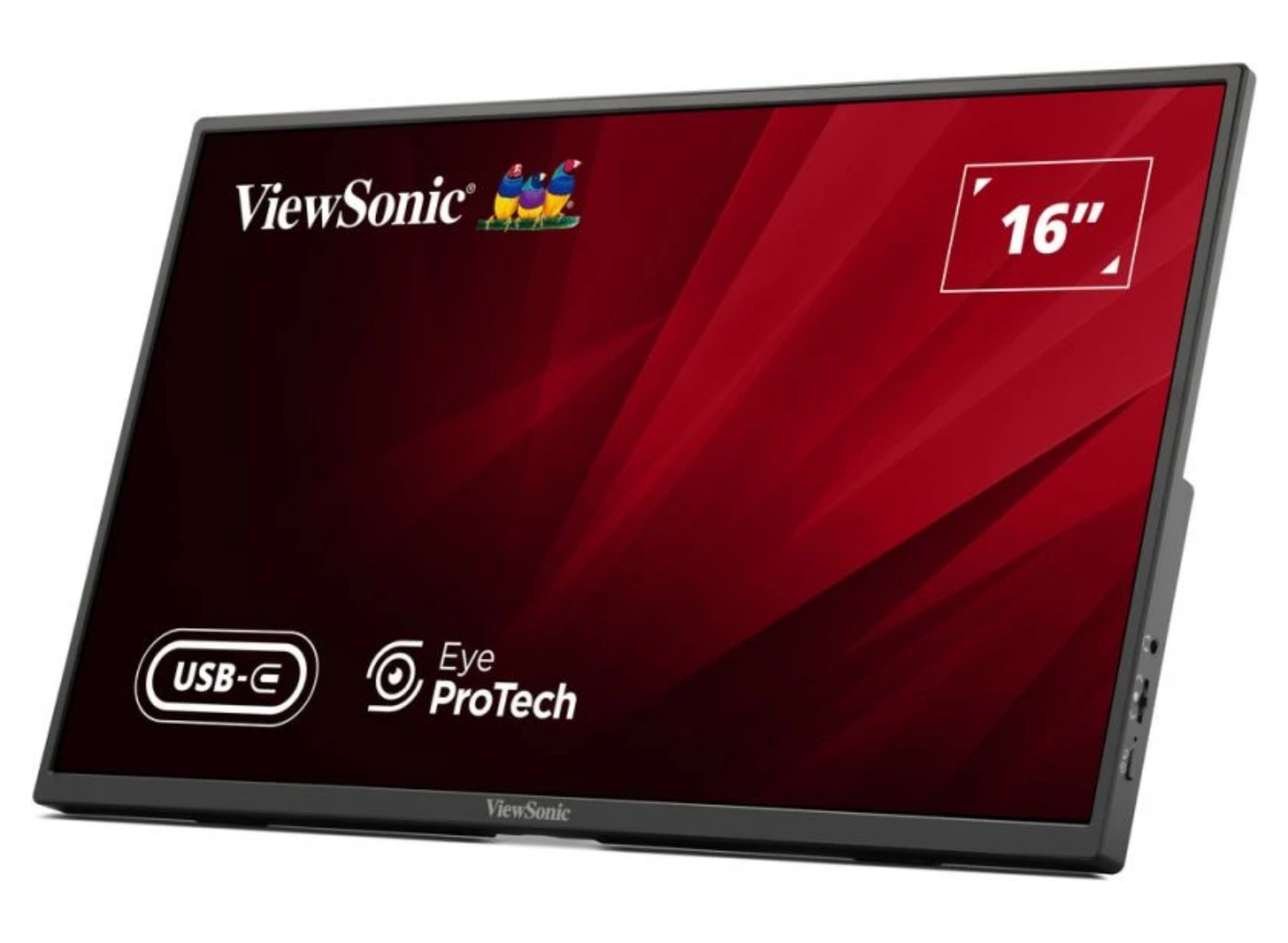 ViewSonic VA1650 16” 60Hz Full HD USB-C Lightweight Portable Monitor Portable Monitor ViewSonic
