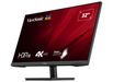 ViewSonic VA3208-4K-HD 32” 4K UHD Monitor with HDR 10 and Dual HDMI and DisplayPort Desktop Monitor ViewSonic