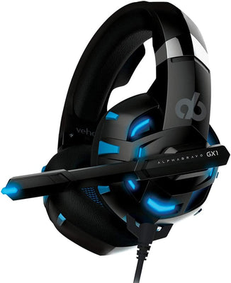 Veho Alpha Bravo GX-1 Headphones/Headset Wired Head-band Gaming Black | VAB-001-GX1 Headset Veho