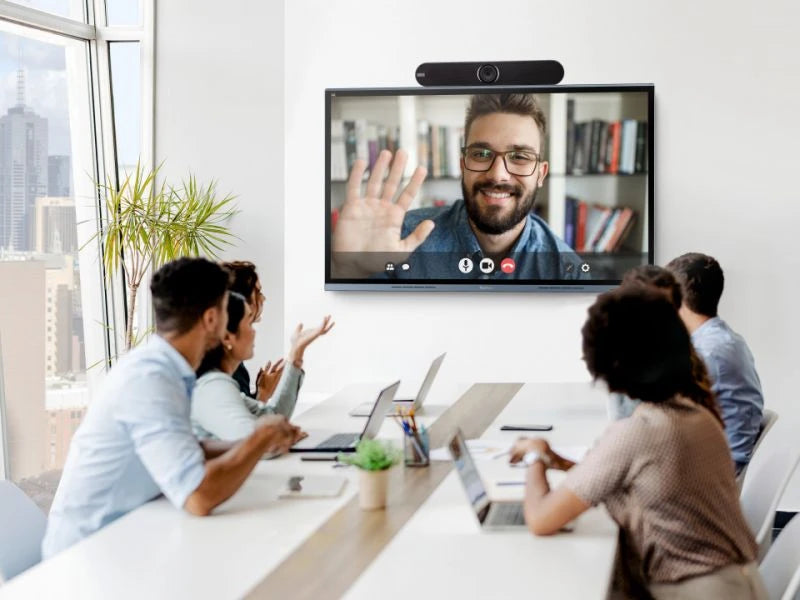 ViewSonic VB-CAM-201-2 4K Ultra HD All-In-One Conference Camera Video Conferencing System ViewSonic