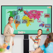 ViewSonic VB-CNF-001 Motorised Display Wall Mount For 42"-100" Displays Floor to Wall Mount Bracket ViewSonic