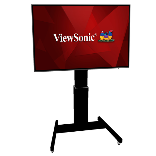 ViewSonic VB-CNM-001 Motorised Height Adjustable Trolley For 42"-100" Displays ViewSonic Multimedia Carts & Stands ViewSonic
