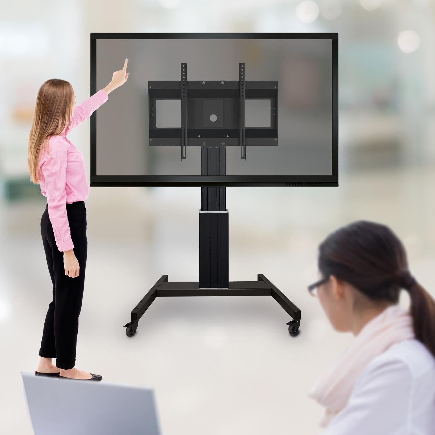 ViewSonic VB-CNM-001 Motorised Height Adjustable Trolley For 42"-100" Displays Motorised Trolley ViewSonic