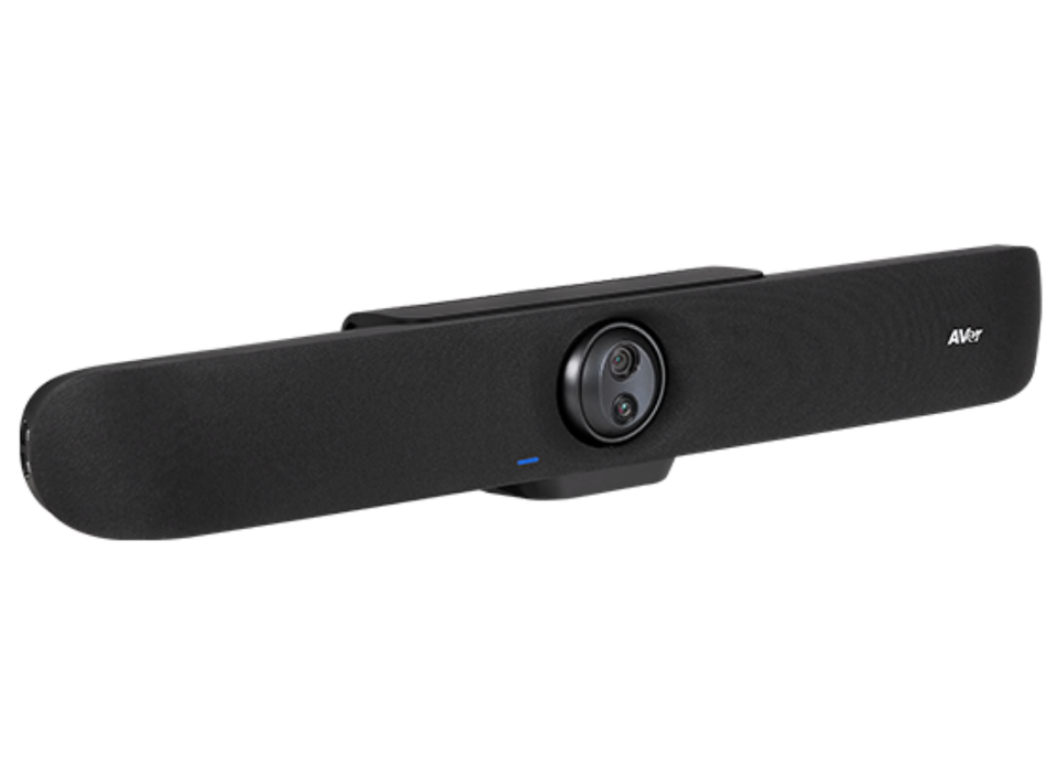 AVer VB350 Dual Lens PTZ Video Bar With a Hybrid 18X Zoom for Medium & Large Rooms