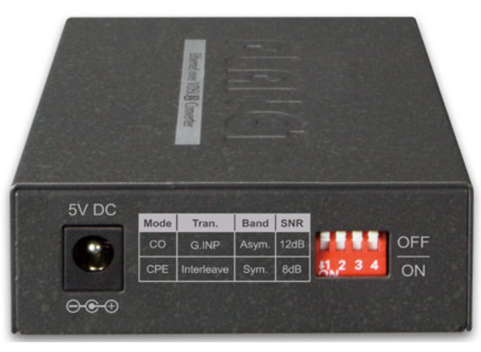 Planet 1-Port 10/100/1000T Ethernet to VDSL2 Converter -30a profile w/ G.vectoring, RJ11 | VC-231G