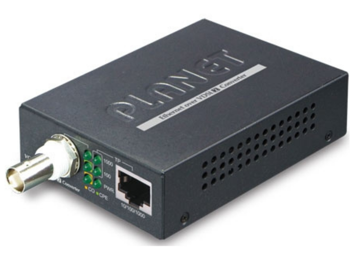 Planet 1-Port 10/100/1000T Ethernet over Coaxial Converter | VC-232G Video Signal Converter Planet