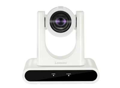 Lumens VC-TR60AW 4K AI Auto-Tracking Camera - White PTZ Camera Lumens