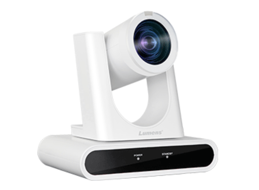 Lumens VC-TR60AW 4K AI Auto-Tracking Camera - White PTZ Camera Lumens