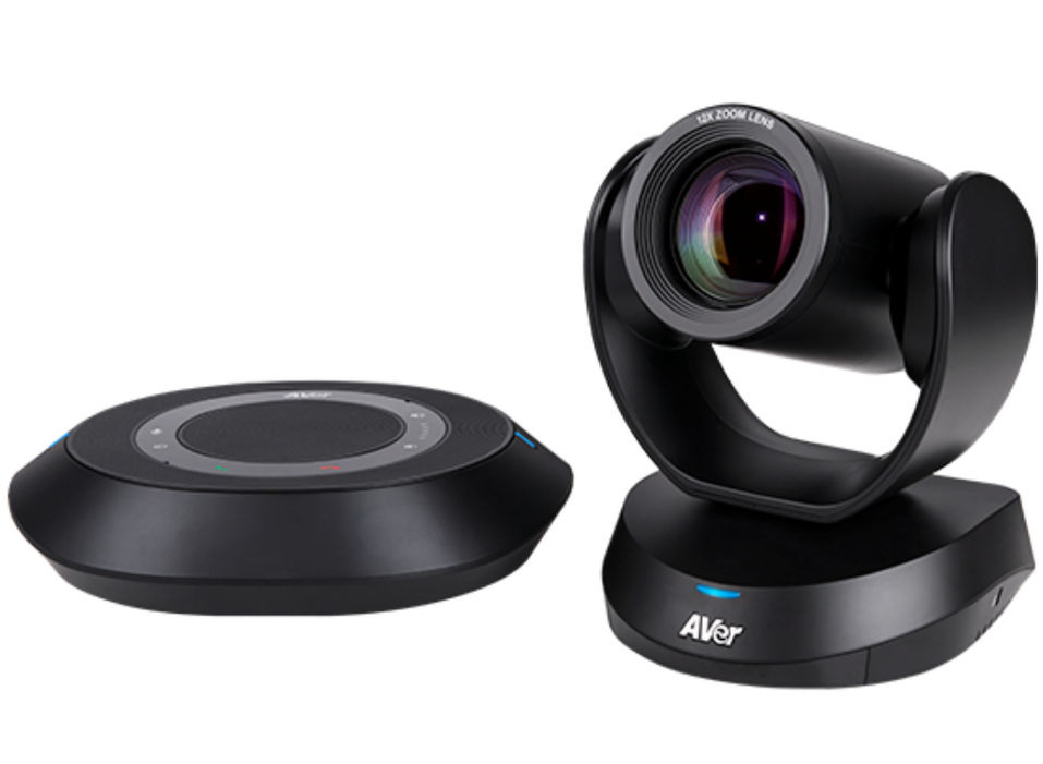 AVer VC520PRO3 camera and speakerphone for medium to large meeting rooms