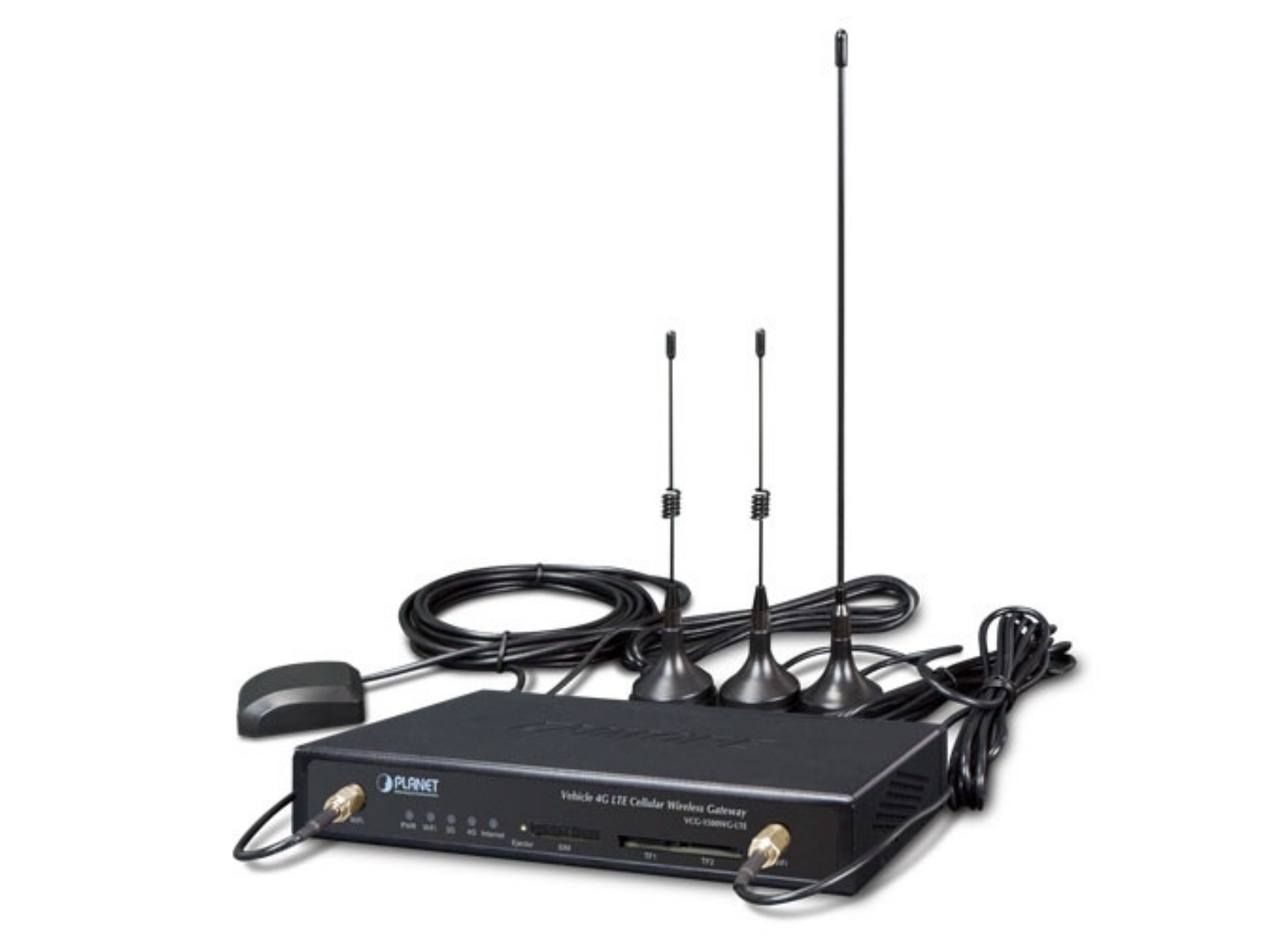 Planet Vehicle 4G LTE Cellular Wireless Gateway with 5-Port 10/100TX | VCG-1500WG-LTE-EU Gateway Planet