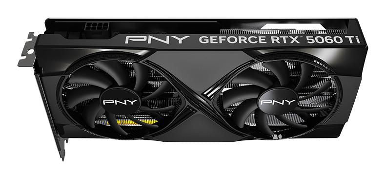 PNY GeForce RTX 5060 Ti Dual Fan 16GB GDDR7 Graphics Card | VCG5060T16DFXPB1