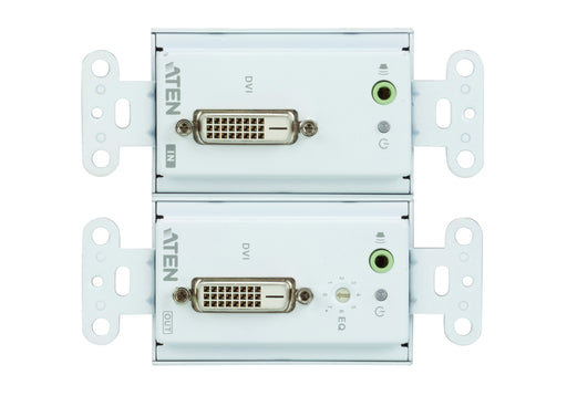 Aten DVI/Audio Cat 5 Extender Wall Plate (1920 x 1200@40m) | VE606-AT-E