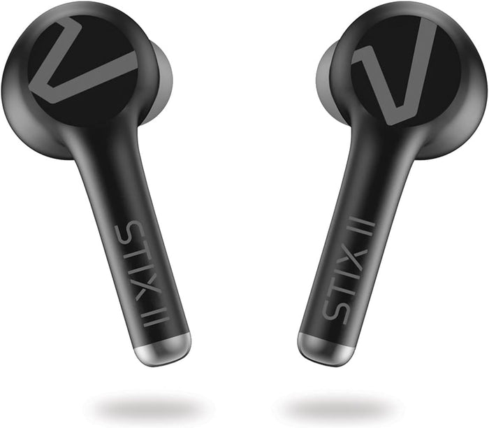 Veho STIX II True Wireless Earphones Carbon Black | VEP-210-STIX2-B Headset Veho