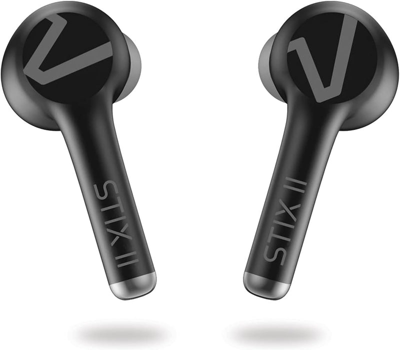 Veho STIX II True Wireless Earphones Carbon Black | VEP-210-STIX2-B