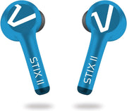 Veho STIX II True Wireless Earphones – Aqua Blue | VEP-211-STIX2-A Headset Veho