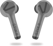 Veho STIX II True Wireless Earphones – Platinum Grey | VEP-212-STIX2-G Headset Veho