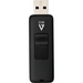 V7 2GB Flash Drive USB 2.0 Black 10MB/S Read 2.5MB/S Write - VF22GAR-3E