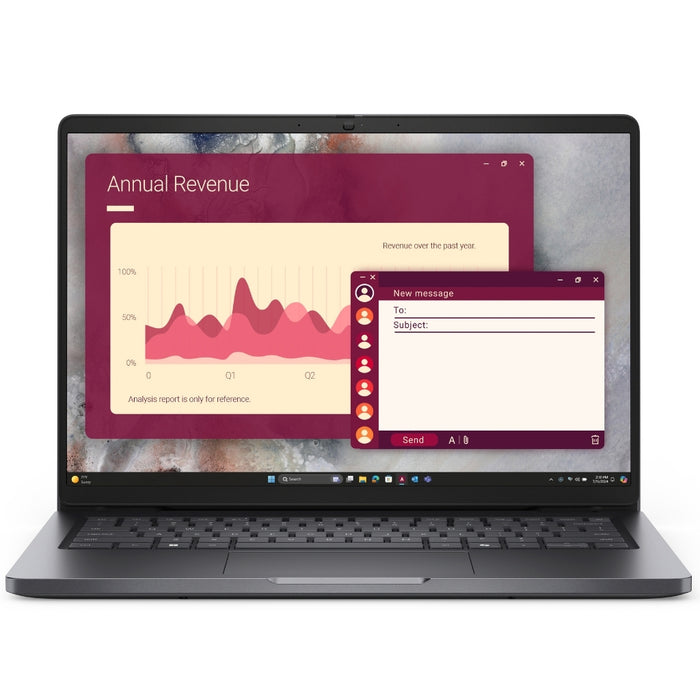 DELL Pro PC14250 Intel Core 5 120U 14" FHD+ 8 GB RAM 512 GB SSD Laptop Dell Laptops Dell