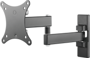 Vision 13" - 27" Black Monitor Wall Arm Mount | VFM-WA1X1B Wall Mount Bracket Vision