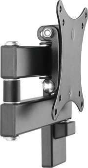 Vision 13" - 27" Black Monitor Wall Arm Mount | VFM-WA1X1B Wall Mount Bracket Vision