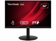 ViewSonic VG2409-MHDU-2 24” 100Hz 4ms Full HD Ergonomic IPS Monitor with USB-C Hub Desktop Monitor ViewSonic