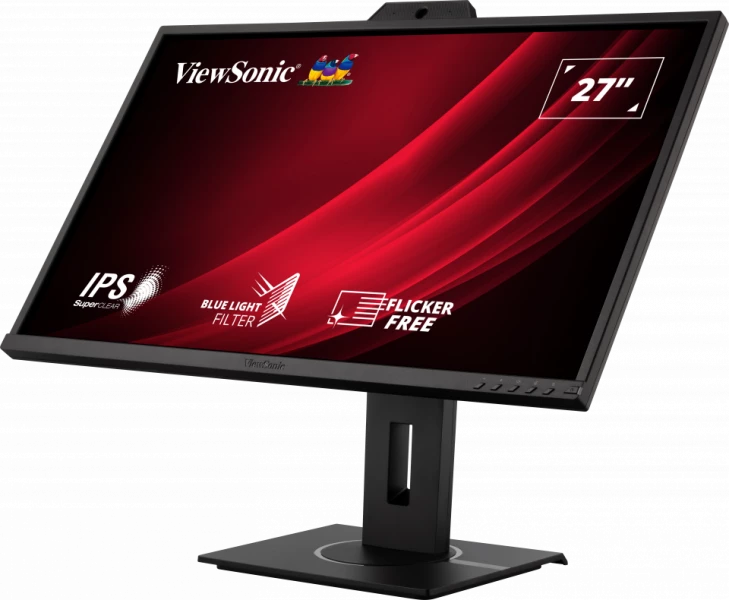 ViewSonic VG2740V 27” IPS Full HD 60Hz Video Conferencing Monitor Desktop Monitor ViewSonic